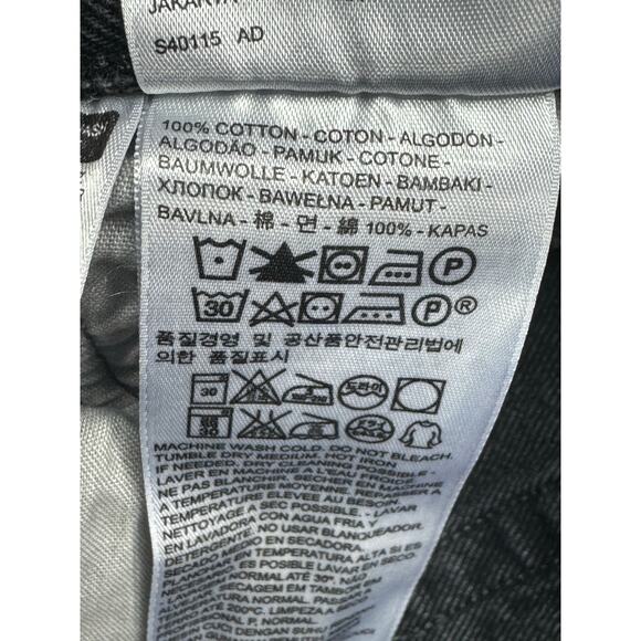 Levi's 501CT Women's Customized & Tapered Gray Denim Jeans - Size 26x32 (30x28) - Picture 5 of 6